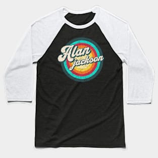 alan/ name in rainbow circle Baseball T-Shirt